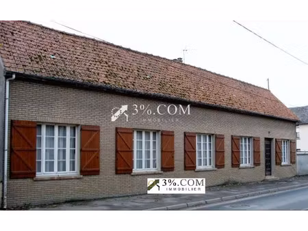 vente maison 4 pièces 110 m² à neuville-coppegueule (80430)  94 500 €