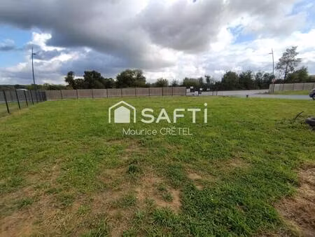 terrain constructible viabilisé à vendre