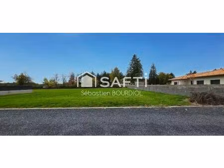 terrain constructible viabilisé à vendre