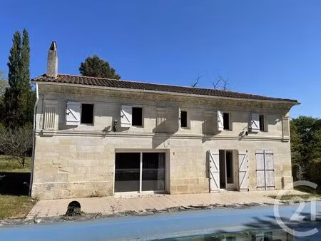 maison à vendre - 7 pièces - 138 m2 - lagorce - 33 - aquitaine