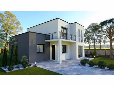 terrain avec maison neuve à vendre