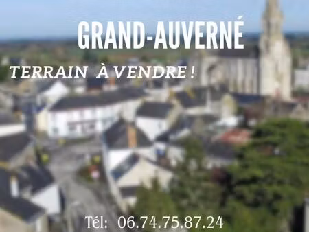 terrain 305 m² grand auverne