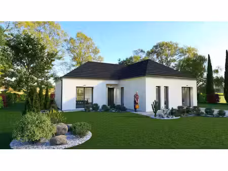 terrain avec maison neuf à vendre
