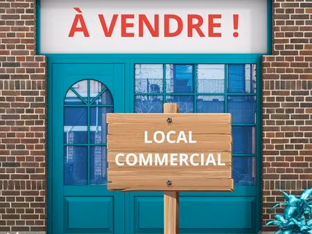 local commercial 136 m² conde en normandie