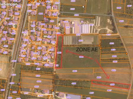 terrain de loisirs plat