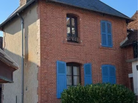 à vendre maison solognote centre village