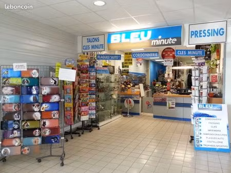 fonds de commerce cordonnerie – clés – pressing (centre commercial dynamique)