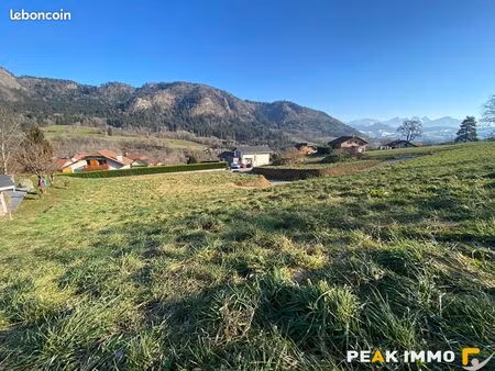 terrain 836 m² fillinges