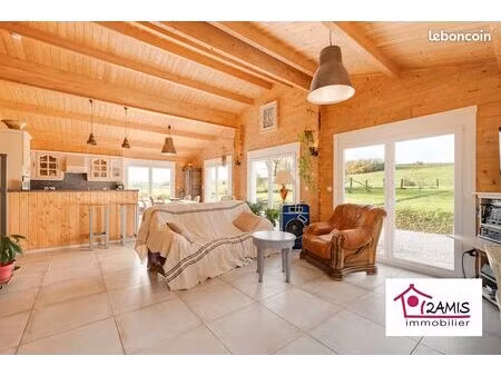 maison en bois 5 pièces 117 m²
