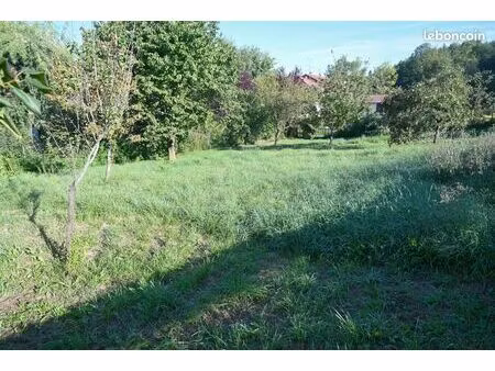 vente terrain constructible