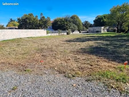 terrain 427 m² la tremblade