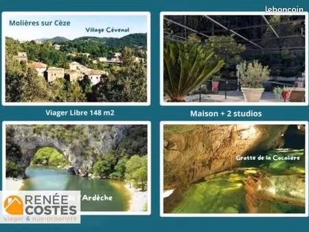 maison en viager 4 pièces 149 m²