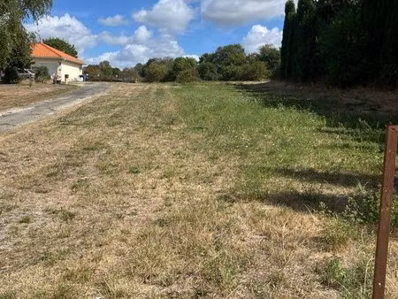 terrain constructible avec cu  possibilité plus grande surface attenante