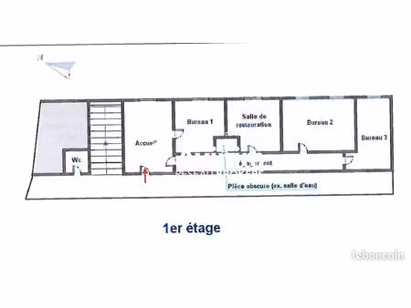 bureaux 76 m² tourrettes