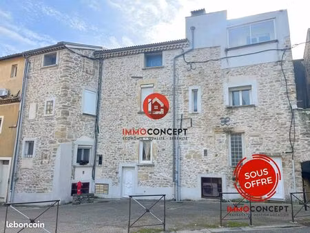 immeuble 550 m² laudun-l'ardoise