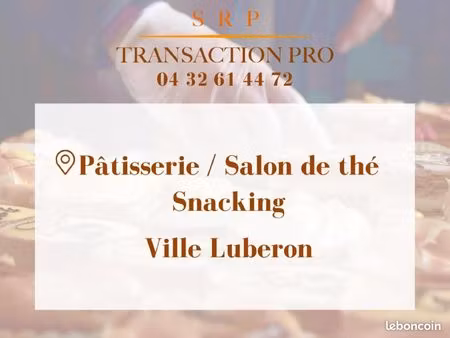 fonds de commerce pâtisserie gargas