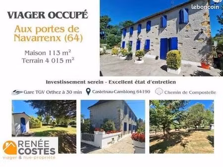 maison en viager 4 pièces 113 m²