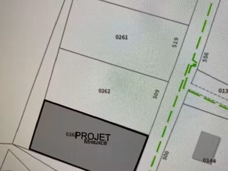 terrain à bâtir 1262 m2 proximité alençon