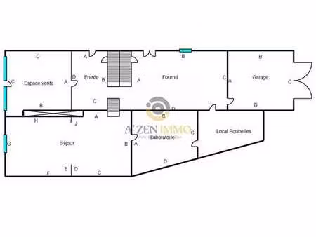 vente immeuble à secondigny (79130) : à vendre / 130m² secondigny