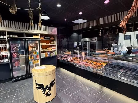 vend commerce boucherie /charcuterie