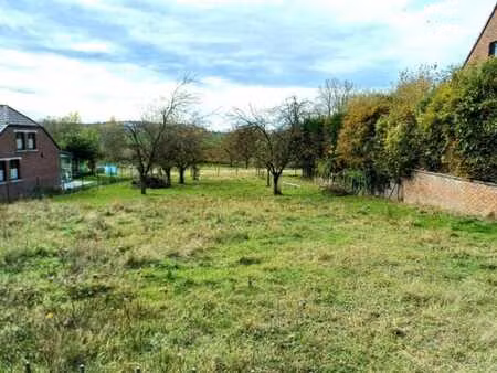 terrain en zone d'habitat