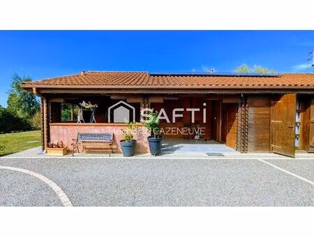 charme  confort  double garage et fonctionnalité