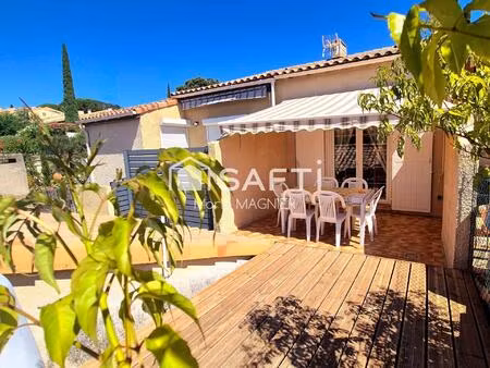 rare sur le secteur : beau mazet 2 pièces de 35m2 avec terrasse  jardinet et parking dans 