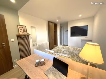 location appart t3 meublé  colocation  au pied de penly  front de mer