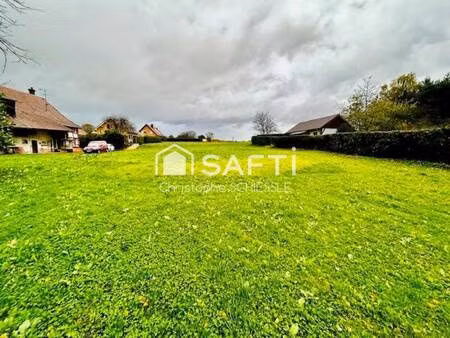 terrain constructible à vendre