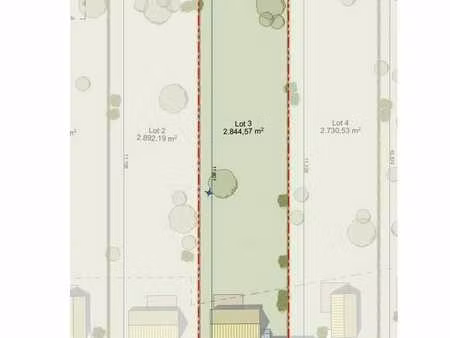 céroux-mousty - terrain à bâtir