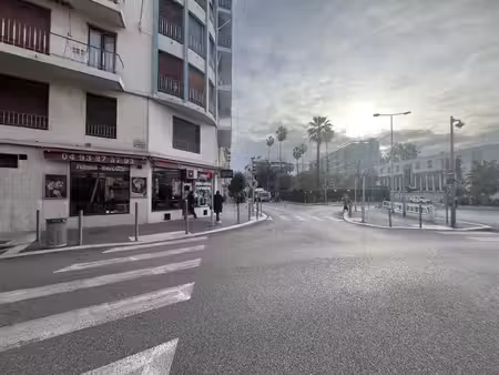 a vendre  murs commerciaux libres  d'angle d'environ 26 m² nice centre