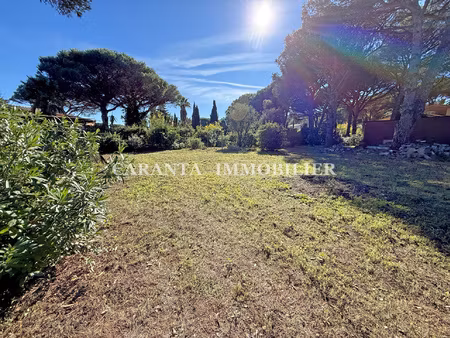 vente terrain constructible sainte-maxime entièrement plat a
