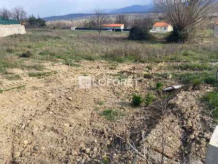 terrain constructible sur catllar