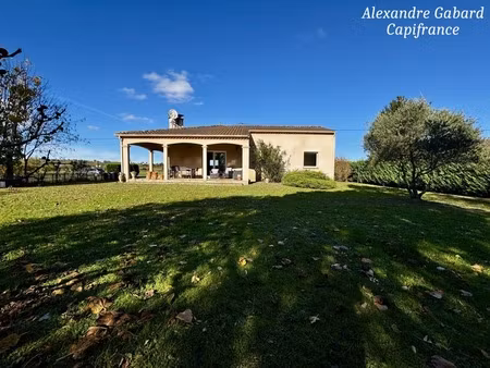 maison de plain-pied 110 m² habitables - 3 chambres - jardin