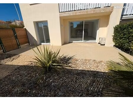 appartement à louer non meublé  vaux sur mer