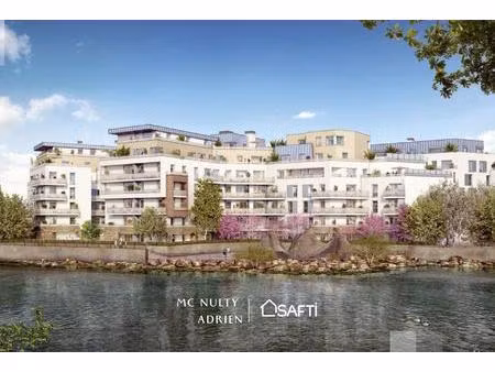 studio 28m2 vue étang avec place de parking