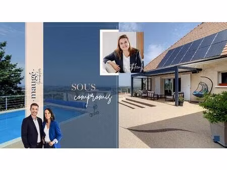 maison - 7 chambres - sous-sol complet - double garage - terrasse - pergola - piscine - vu