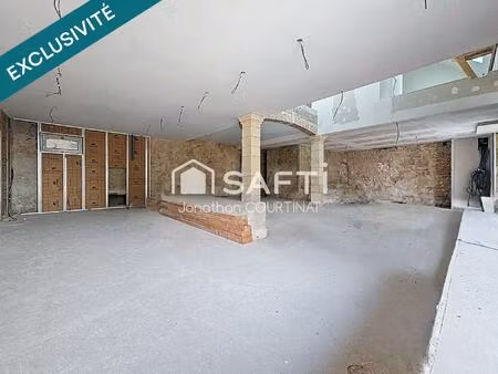 grange rénovée - fort potentiel - abrest