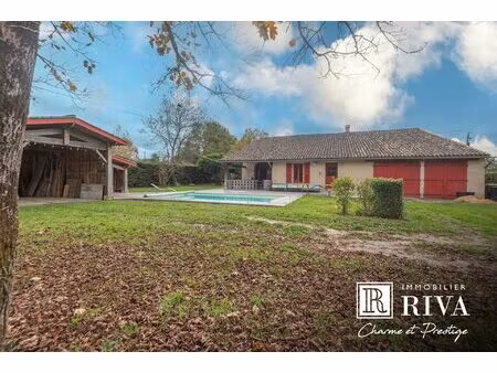 maison en pierre - 200 m2 - poss. 4 ch - parc arboré avec piscine