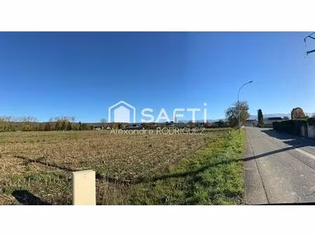 terrain 809 m² avec vue directe sur pyrénées