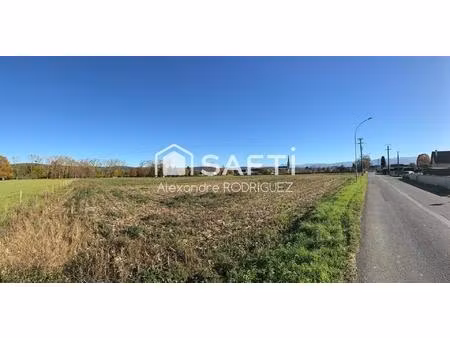 terrain plat 1 372 m² avec vue pyrénées