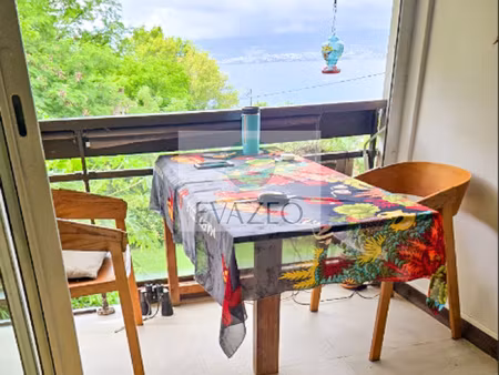 studio 33m2 vue mer panoramique trois ilets