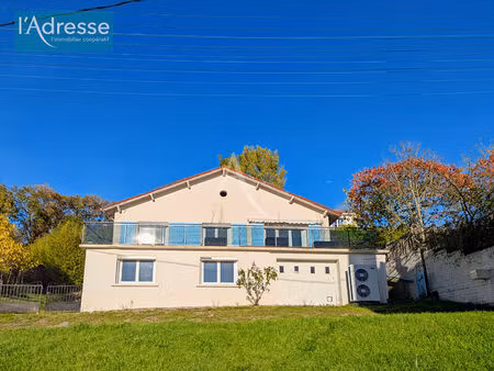 maison avec 2 appartements indépendants et garage - puy-l'évêque  proche commodités