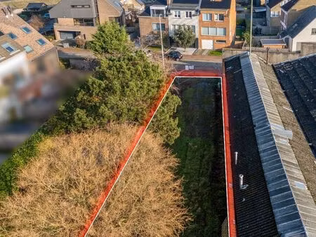 perceel bouwgrond met oppervlakte van 313m² in stene