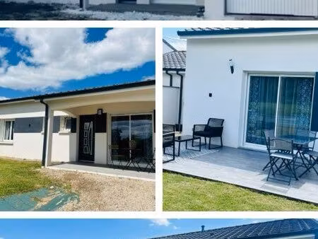 maison meublée f4 garage jardin plein pied