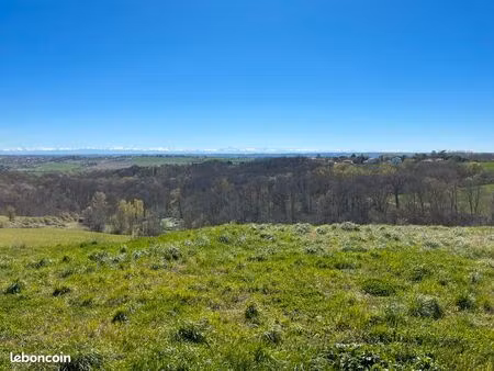 terrain 2400 m2 vue pyrénées