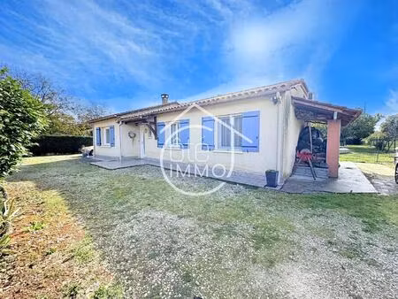 lamonzie saint martin : charmante maison de plain-pied 6 pièces de 144m² avec studio...