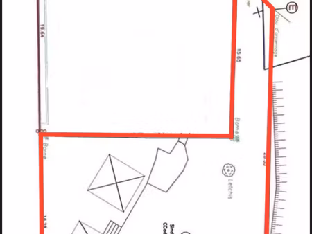 exclusivité 2p - terrain 400 m2 - sainte rose