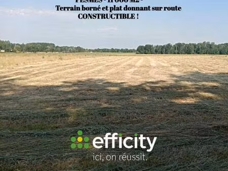 terrain constructible à vendre