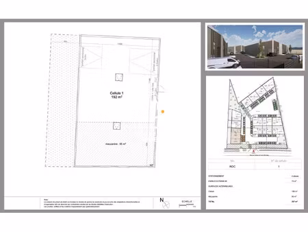 achat local commercial 257m² les sorinieres 44840